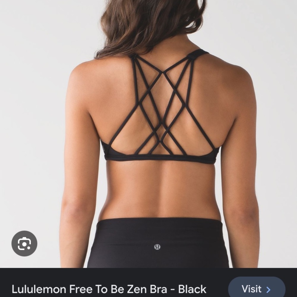 Lululemon Sports Bra Free to be Zen